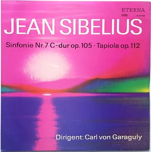Carl Garaguly, BSO: Sibelius- Symphony No 7, Tapiola / Eterna promo white labels - Picture 1 of 3
