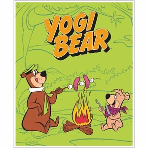 Yogi Bear Collection - Yogi Bear Panel 36" Panel Cotton Fabric by the Panel - Picture 1 of 1