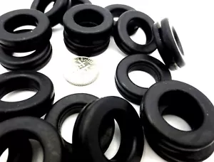Rubber Grommet Fits 3/4" Hole, 1/16" Thick Panel, Has 9/16" ID, Free Shipping! - Picture 1 of 12