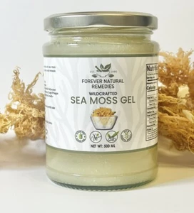 500ml / 100% Organic Wildcrafted Jamaican & St Lucian Golden Sea Moss / Dr Sebi - Picture 1 of 6