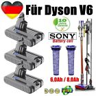Für Dyson V6 Akku & Filter Animal Slim Absolute Motorhead Trigger SV03 DC61 DC62
