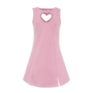 NWT LOLA + THE BOYS Crystal Heart Dress Sz 12 girls - Picture 1 of 4