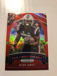 2020 Panini Prizm Draft Picks DEEBO SAMUEL Red All Americans Prizm Card - Picture 1 of 1