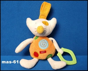 ESPRIT BY SIGIKID HÄNGE KATZE STOFFTIER BEISSRING 20 CM RASSEL - Bild 1 von 1