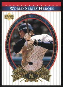 Derek Jeter 2002 Upper Deck World Series Heroes #83 New York Yankees - Picture 1 of 2
