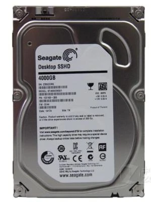 Seagate Desktop SSHD 4TB 64MB Cache SATA 6.0 ST4000DX001 Seagate 4TB Desktop - Image 1 of 4