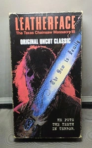 Leatherface Texas Chainsaw Massacre 3 VHS 1996 Original Horror Fair Condition - Bild 1 von 6