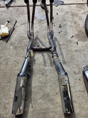 86-06 2003 KAWASAKI CONCOURS ZG1000 TUBO DE ESCAPE SILENCIADOR CABEZALES TUBOS Foto 1 de 4