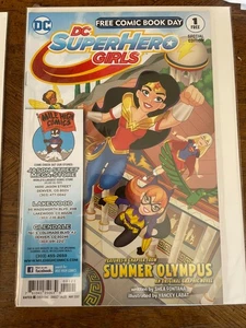 Free Comic Book Day 2017 DC Super Hero Girls Wonder Woman #1 Mile High Variante - Bild 1 von 1