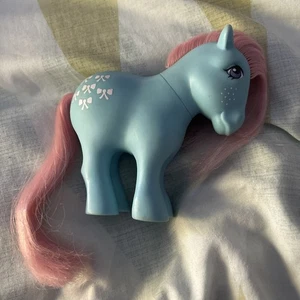 My Little Pony Vintage G1 Fliege blau Fliege schüchterne Pose 1982 80er - Bild 1 von 8