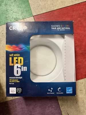 Cree TW Series 65W Equivalent Soft White 6 in. Dimmable LED Recessed Downlight - Image 1 of 2