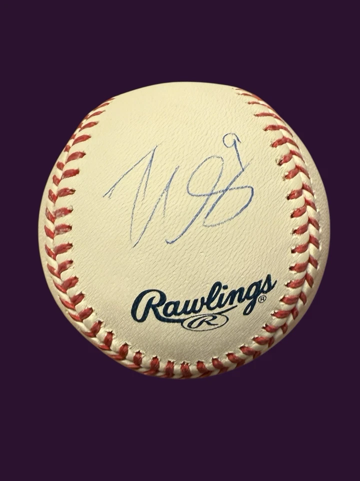 William Schmidt Autographed Baseball LSU Tigers Pitcher - Image 1 of 2