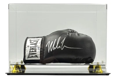 Mike Tyson Signed Black Everlast Right Hand Boxing Glove JSA QR Hologram w/ Case - Image 1 of 2