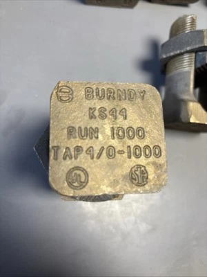 BURNDY SERVIT KS44 2-1000 TAP Split Bolt Connector - Image 1 of 3