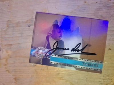 James Doohan (Scotty) Star Trek AUTOGRAPH Card Signed Skybox - Image 1 of 2