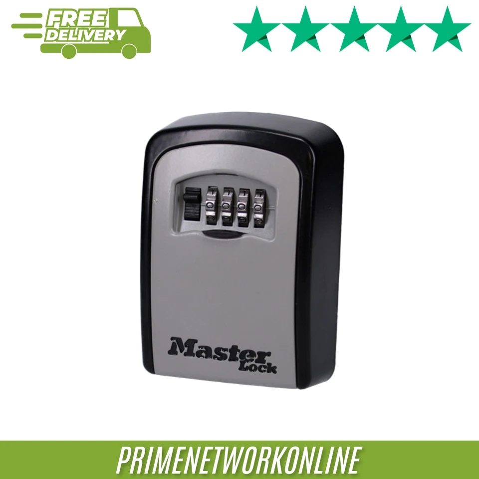 Master Lock 5401EURD Wall Mounted Key Safe 100% ORIGINAL ⭐⭐⭐⭐⭐ - Image 1 of 1