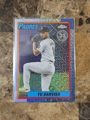 2025 Topps Update Series - Yu Darvish Mojo Refractor #U90C-79  San Diego Padres - Image 1 of 4