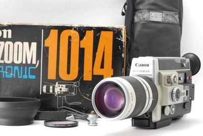 [ Fast neuwertig] Canon Auto Zoom 1014 elektronische Super8 8 mm Filmkamera aus Japan - Bild 1 von 4