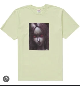 Supreme Red Eyes Tee Pale Mint Size XXL FW24 BRAND NEW🔥🔥 - Picture 1 of 4