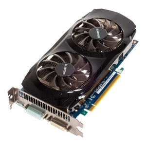 Graphic Card GIGABYTE Nvidia Geforce GTX 460 1GB GDDR5 GV-N4600C-1GI Pcie x16 - Picture 1 of 3