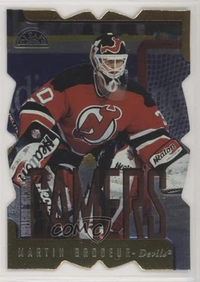 1997-98 Leaf Gamers Fractal Matrix Die-Cut Martin Brodeur #174 HOF - Image 1 of 2