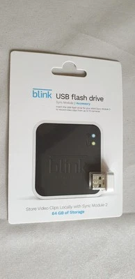 Blink unità flash USB 64 GB bianco archiviazione per archiviazione video locale - Immagine 1 di 2