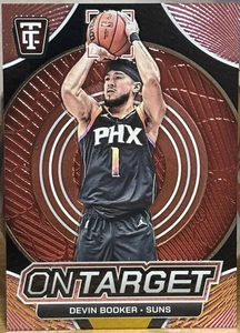 Devin Booker 2024-25 Panini Totally Certified /199 Pink On Target #12 - Bild 1 von 2