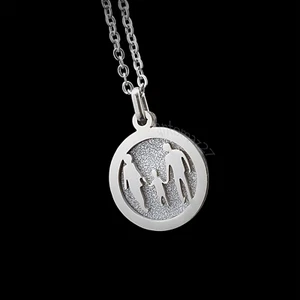 Collana Da Donna Ciondolo Per Famiglia Girocollo Catenina Catena Ragazza Mamma - Foto 1 di 8