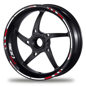 FELGENRANDAUFKLEBER passend für Nuda 900 900R Moto GP Style Felgenaufkleber 3V - Picture 1 of 1