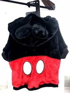 Disney Perro Sudadera con Capucha Halloween Mickey Mouse Mascota Talla XL 20""x29""x17"" Nueva con Etiquetas - Imagen 1 de 8
