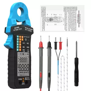 BTMETER TRMS AC DC Zangen Multimeter Zangenamperemeter Stromzange 60A 600V NCV - Bild 1 von 8