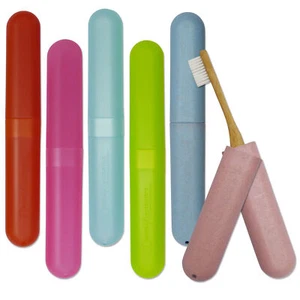 Toothbrush Case Travel Cover x 6 ~ Bulk Pack Holder, Store Brushes on Holiday - Picture 1 of 4