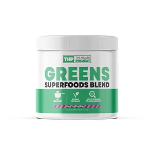 The Health Project Greens Superfoods Blend | 30 Servings | Vegan Friendly| 210g - Picture 1 of 3