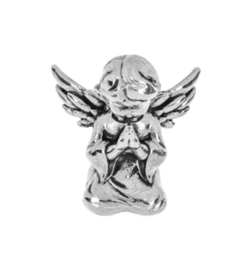 i1 FOR THIS CHILD WE HAVE PRAYED pocket charm figurine praying angel Ganz - Picture 1 of 3