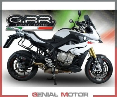 Terminale di Scarico GPR FURORE NERO Omologato BMW S 1000 XR 2015 > 2016 - Immagine 1 di 4