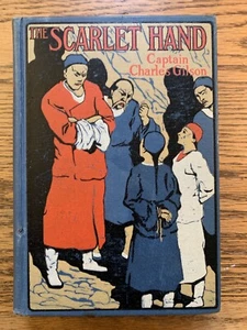 1921 The Scarlet Hand Captain Charles Gilson Decorated Binding First Edition - Picture 1 of 7