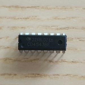 CD4543BE CMOS BCD-to-Seven-Segment Latch/Decoder/Driver AU STOCK FAST POSTAGE - Picture 1 of 1