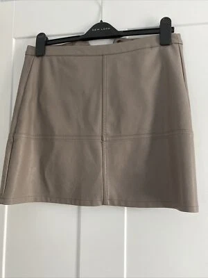 New Look Leather Skirt Size 10 - Image 1 of 3