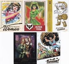 2018 Cryptozoic DC Bombshells 2 Gold Deco Foil Lot (74 Different)