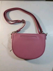 Cartera Bandolera Thirty-One Gifts Media Luna ~ Guijarro Flor Dulce Nueva Sin Etiquetas - Imagen 1 de 5