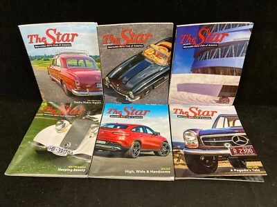 THE STAR MERCEDES-BENZ MAGAZINE, LOT OF 6, 2015, COMPLETE YEAR - Image 1 of 4
