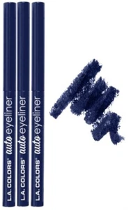 3 NAVY Blue Retractable Auto Eyeliner LA COLORS CAE664A SEALED NIP - Picture 1 of 1