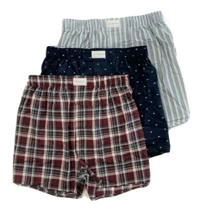 TOMMY HILFIGER MEN X3 - MORSTON SMALL - PACK SLIM FIT WOVEN BOXER UNDERWEAR - Picture 1 of 1