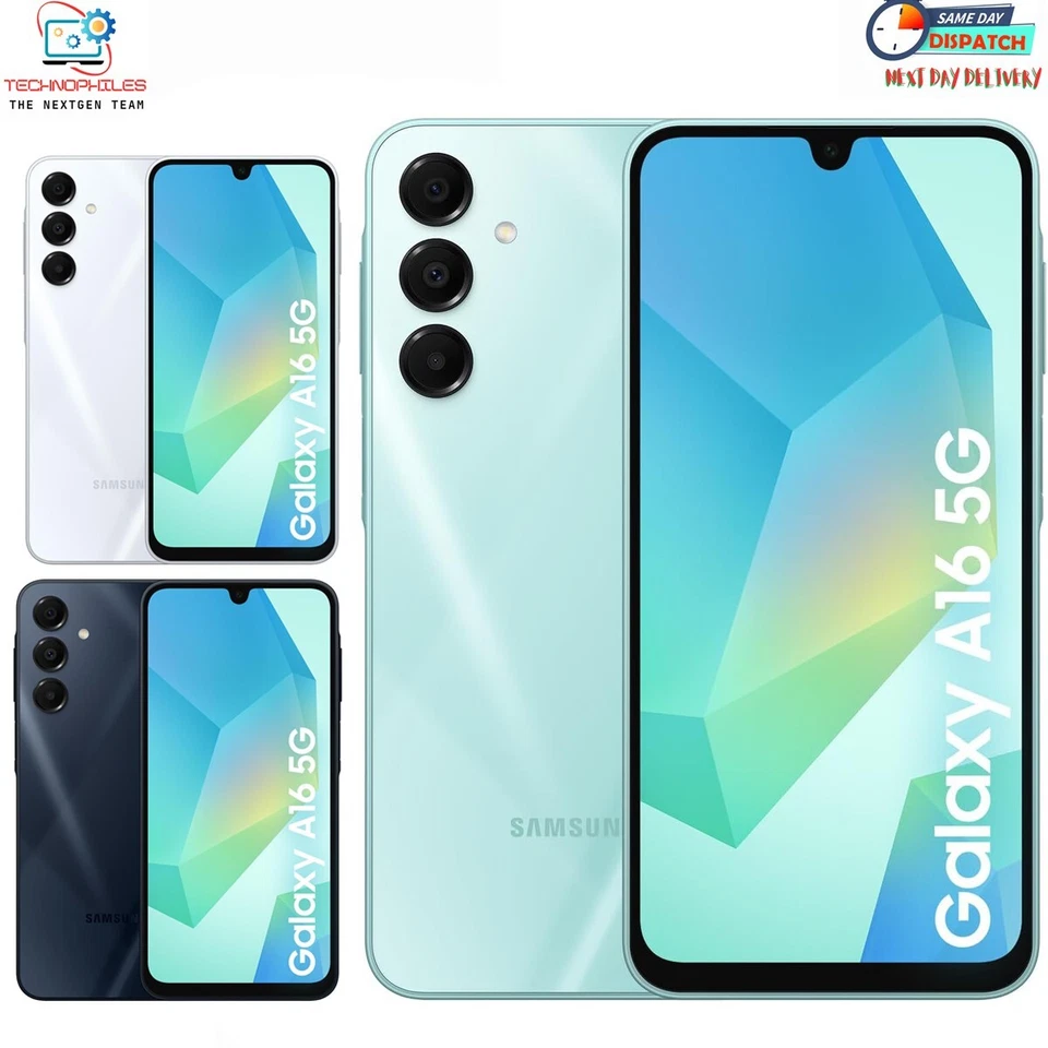 Brand New Samsung Galaxy A16 128GB 4G-5G Dual-Sim 4GB RAM Unlocked Mobile Phone