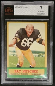 1963 Topps Football #96 Ray Nitschke Green Bay Packers  BVG 7 Near Mint - Picture 1 of 2