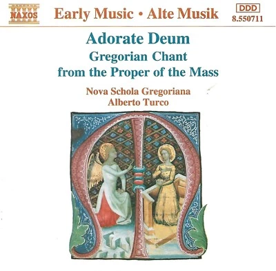 Adorate Deum Gregorian Chant from the Proper of the Mass - CD Naxos Early Music - Image 1 of 2