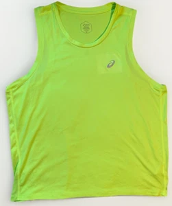 Asics Tank Top Running Singlet | Men's XL | Neon Green - Picture 1 of 9