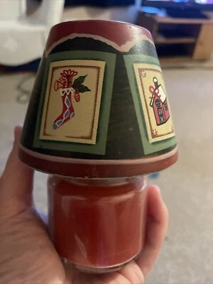 Holiday Blocks蜡烛带灯罩 — 第 1/4 张图片