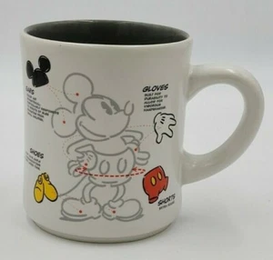 Disney - Taza Taza Mickey Mouse "Construyendo el Ratón Perfecto" 12oz. - ¡Gran forma! - Imagen 1 de 6