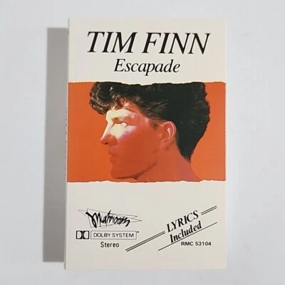 TIM FINN - 'Escapade' Cassette Tape Album 1983 AUST. PRESSING, MUSHROOM RECORDS - Image 1 of 4